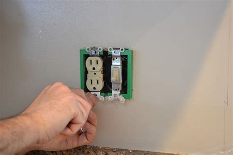 electrical outlet spacer after backsplash